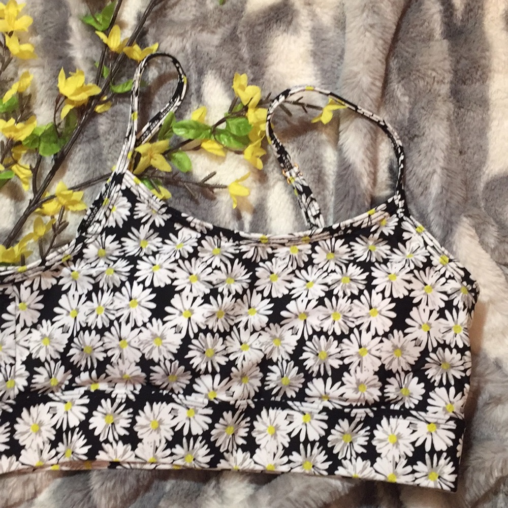 Lime Ricki Swimwear Daisy Bralette; Med